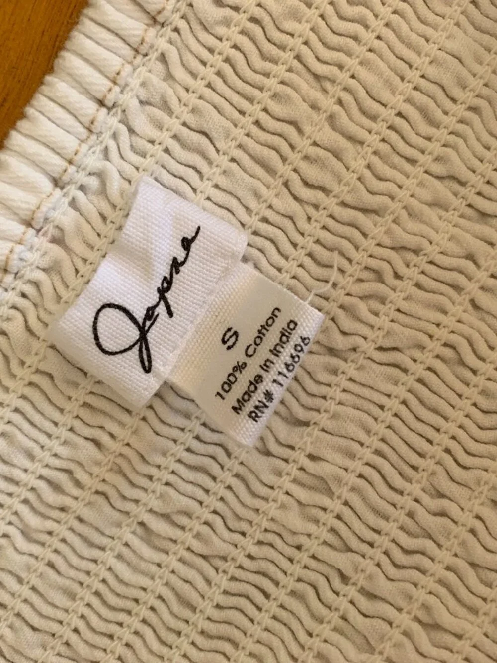 White Denim Jumpsuit Romper Overalls Womens Small - Picture 9 of 13